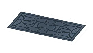 Unturned Persian Carpet (Blue) barricade icon