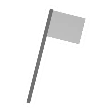 Unturned Metal Flag barricade icon
