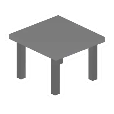Unturned Metal Square Table barricade icon