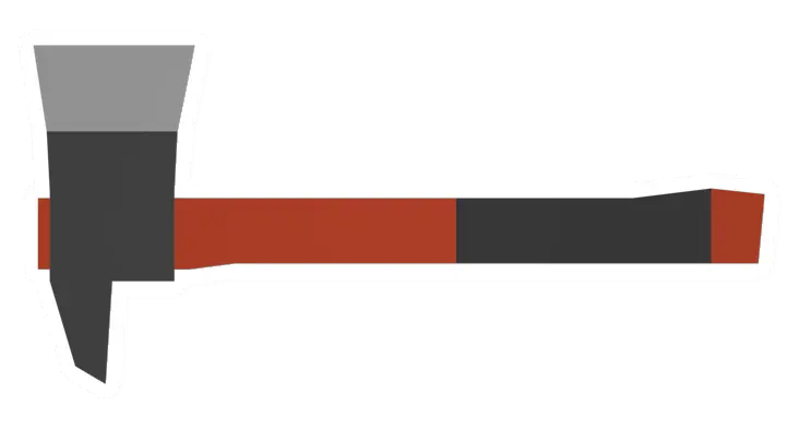 Unturned Inferno Axe melee weapon icon