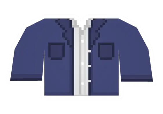 Unturned Blue Suit Top clothing icon
