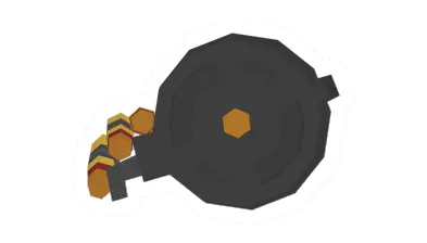 Unturned LMG Incendiary Drum magazine icon