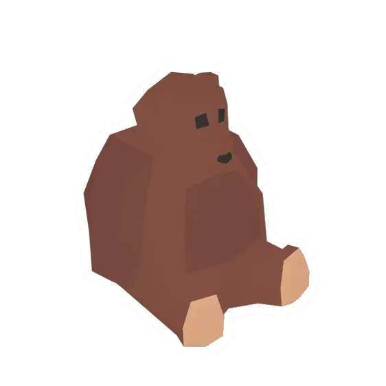 Unturned Plush Bear barricade icon