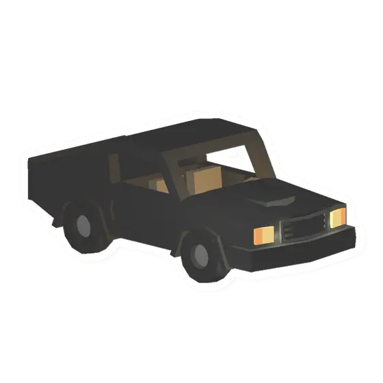 Unturned Black Muscle Car vehicle icon