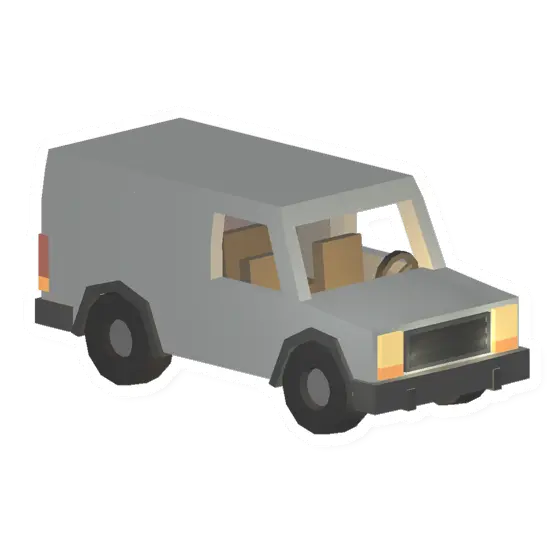 Unturned White Van vehicle icon