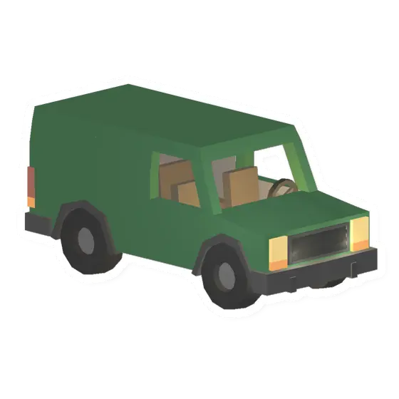 Unturned Green Van vehicle icon