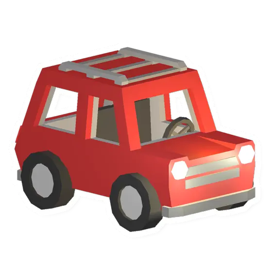 Unturned Red Cooper vehicle icon