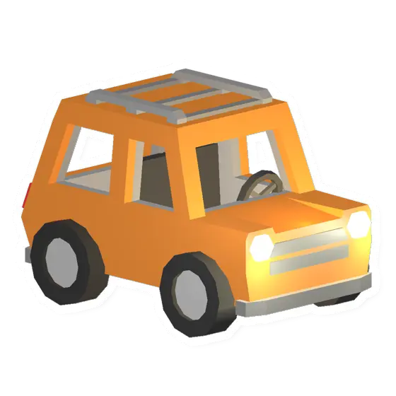 Unturned Orange Cooper vehicle icon