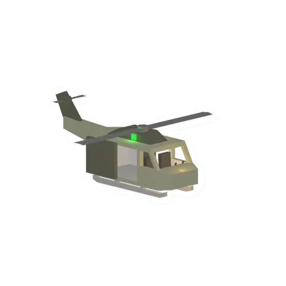 Unturned Irish Huey vehicle icon