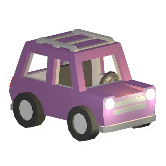 Unturned Purple Cooper vehicle icon