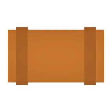 Unturned Orange Bedroll barricade icon