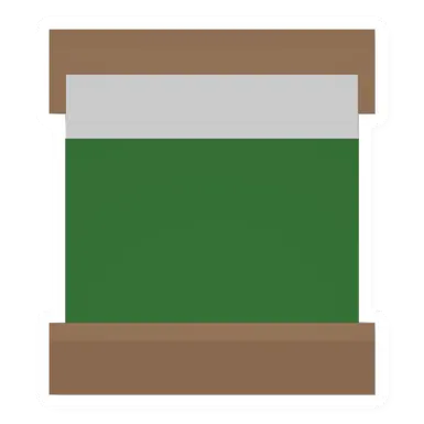 Unturned Green Wood Double Bed item icon