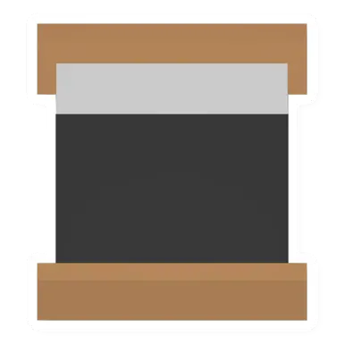 Unturned Black Adobe Double Bed barricade icon