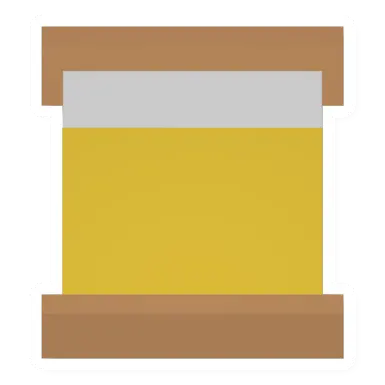 Unturned Yellow Adobe Double Bed item icon