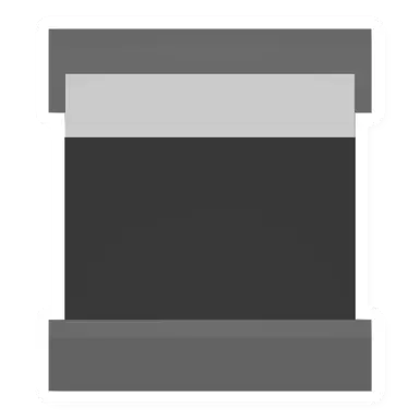 Unturned Black Metal Double Bed item icon