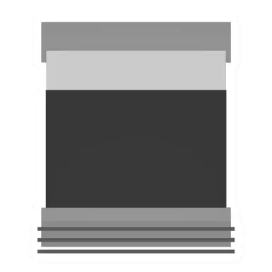 Unturned Black Concrete Double Bed barricade icon