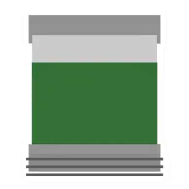 Unturned Green Concrete Double Bed barricade icon