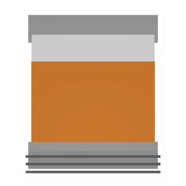 Unturned Orange Concrete Double Bed item icon