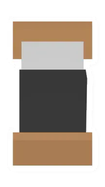 Unturned Black Adobe Bed item icon