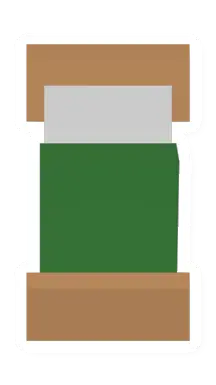 Unturned Green Adobe Bed barricade icon