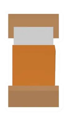 Unturned Orange Adobe Bed icon