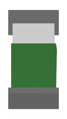 Unturned Green Metal Bed barricade icon