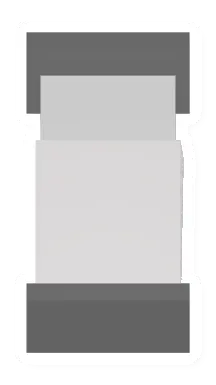 Unturned White Metal Bed barricade icon