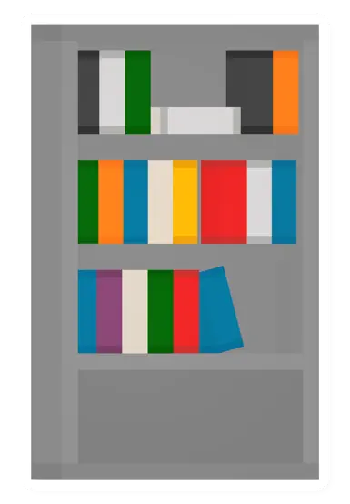 Unturned Large Concrete Bookshelf item icon