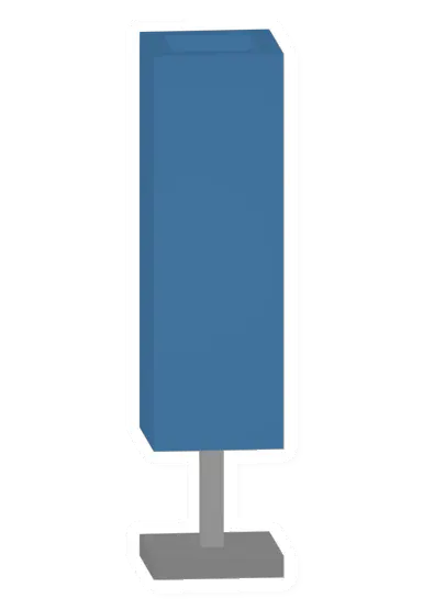 Unturned Blue Lamp barricade icon