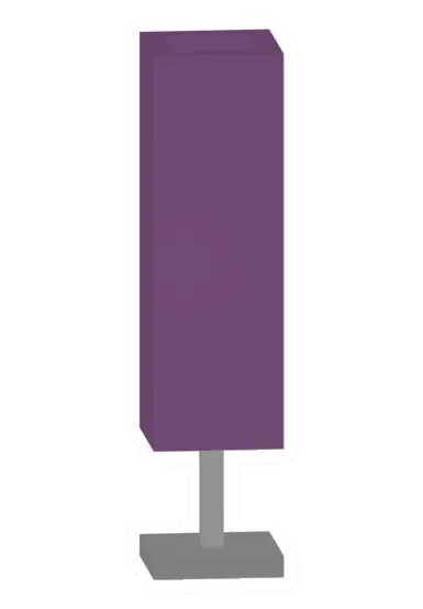 Unturned Purple Lamp barricade icon