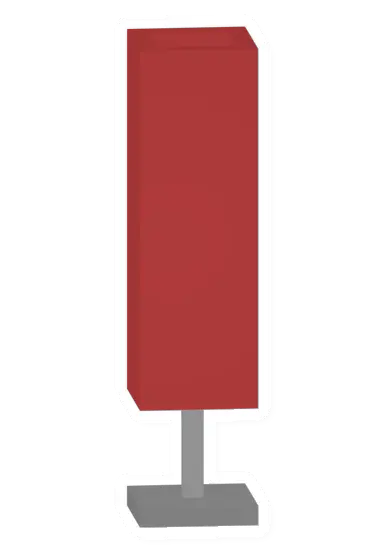 Unturned Red Lamp barricade icon