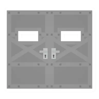Unturned Reinforced Doubledoor barricade icon