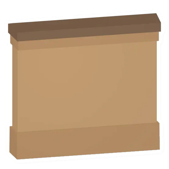 Unturned Tall Sandstone Wall barricade icon