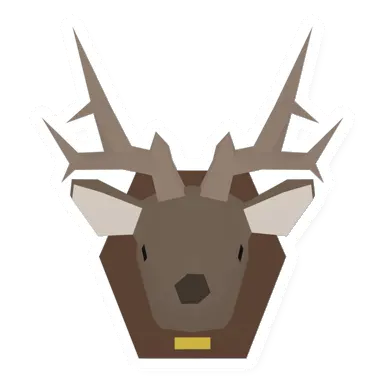 Unturned Male Deer Trophy barricade icon