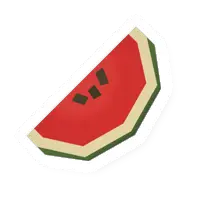 Unturned Watermelon Slice food icon