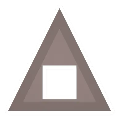 Unturned Triangular Scrap Roof Hole barricade icon