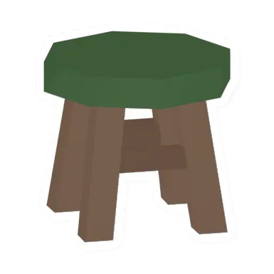 Unturned Wood Stool barricade icon