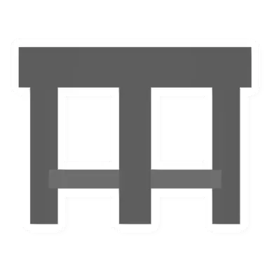 Unturned Concrete Triangle Platform barricade icon