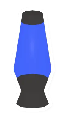 Unturned Blue Lava Lamp barricade icon