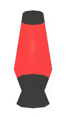 Unturned Red Lava Lamp barricade icon