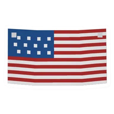 Unturned USA Flag barricade icon