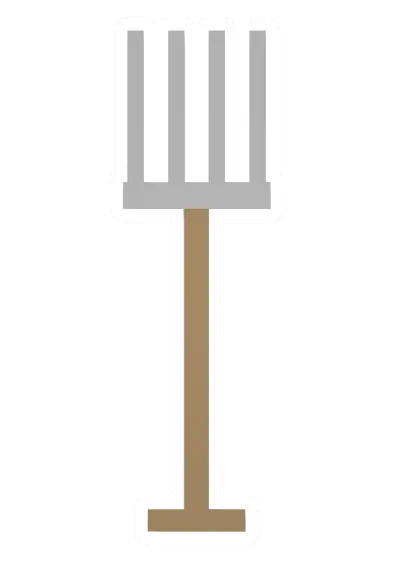 Unturned Pitchfork melee weapon icon