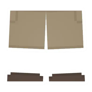 Unturned Khaki Shorts clothing icon