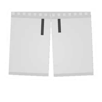 Unturned White Trunks clothing icon