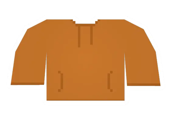 Unturned Orange Hoodie clothing icon