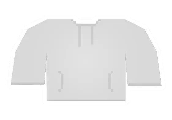 Unturned White Hoodie clothing icon
