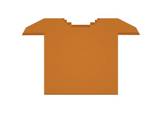 Unturned Orange T-Shirt clothing icon