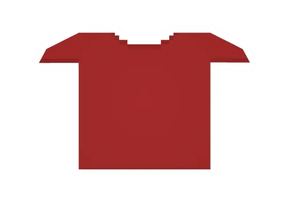 Unturned Red T-Shirt clothing icon