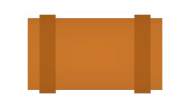 Unturned Orange Bedroll barricade icon