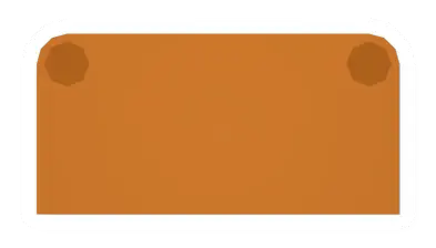 Unturned Orange Couch barricade icon